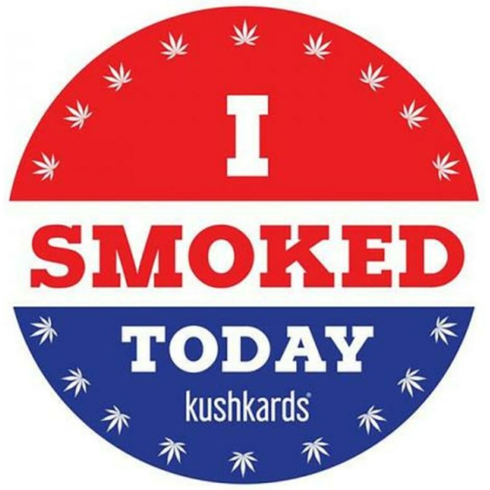 I Smoked Today Sticker 3-pack - Image 1