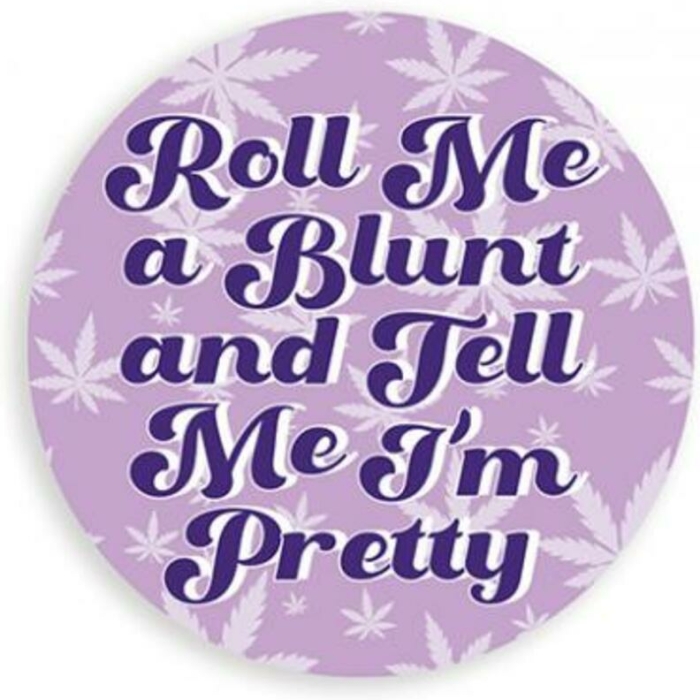 Roll Me A Blunt 420 Sticker - Pack Of 3 - Image 1