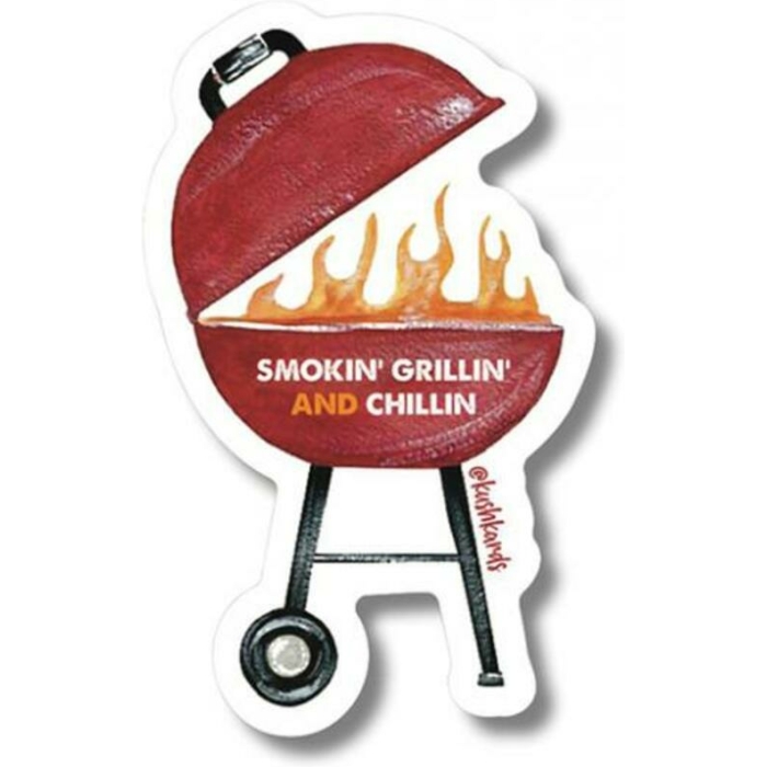 Grillin Chillin Sticker - Pack Of 3 - Image 1