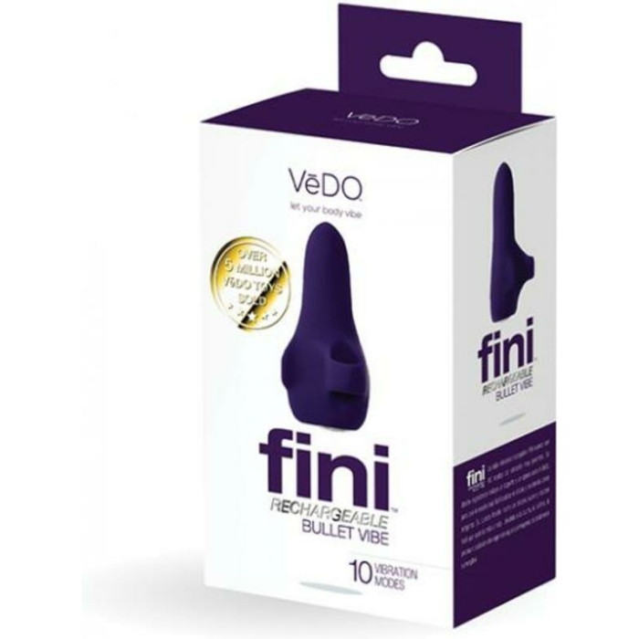Vedo Fini Rechargeable Bullet Vibe Purple - Image 1