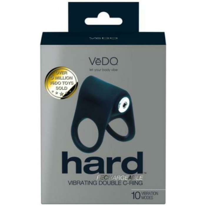 Vedo Hard Rechargeable C-ring Black - Image 1