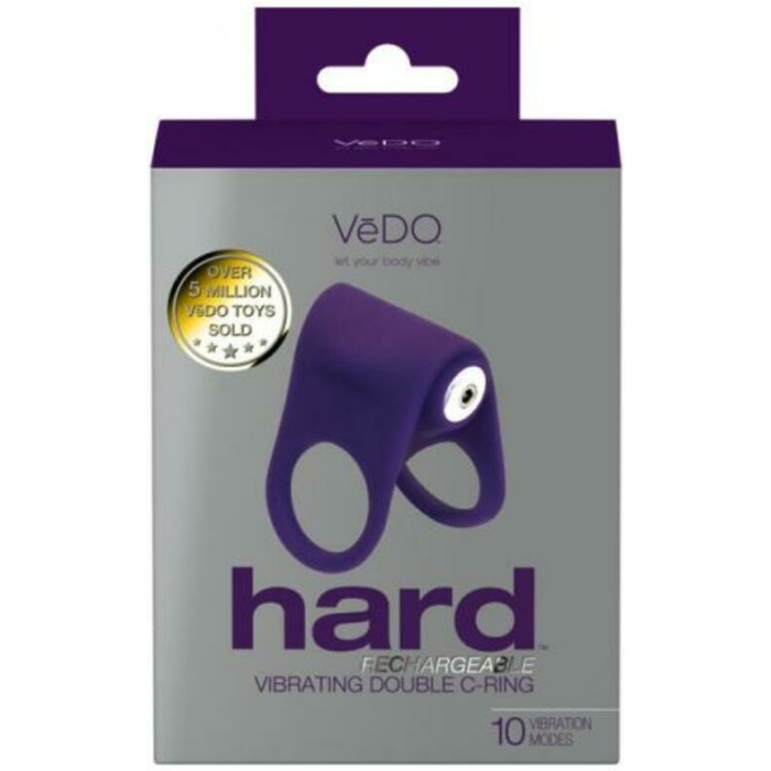 Vedo Hard Rechargeable C-ring Purple - Image 1