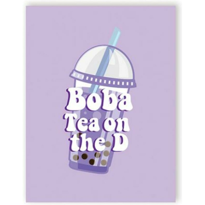 Boba D Greeting Card - Image 1