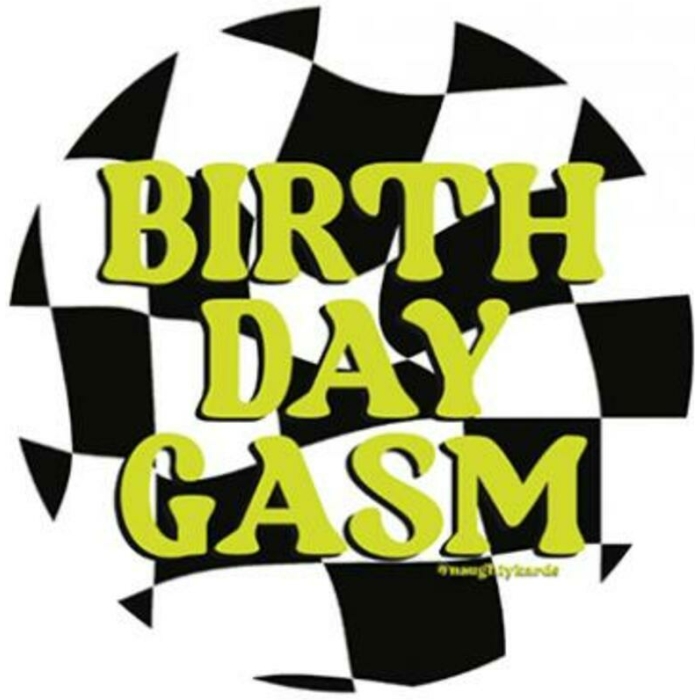 Birthday-gasm Naughty Sticker - Pack Of 3 - Image 1