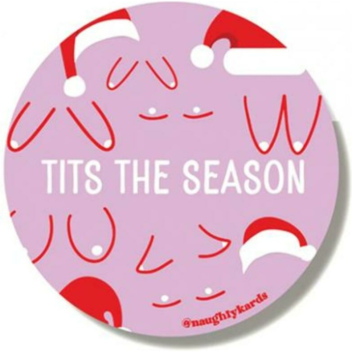 Tits Holiday Sticker - Pack Of 3 - Image 1