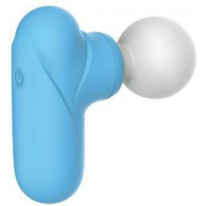 Wild Pop Vibe Pocket Purr Mini Massager - Blue - Image 1