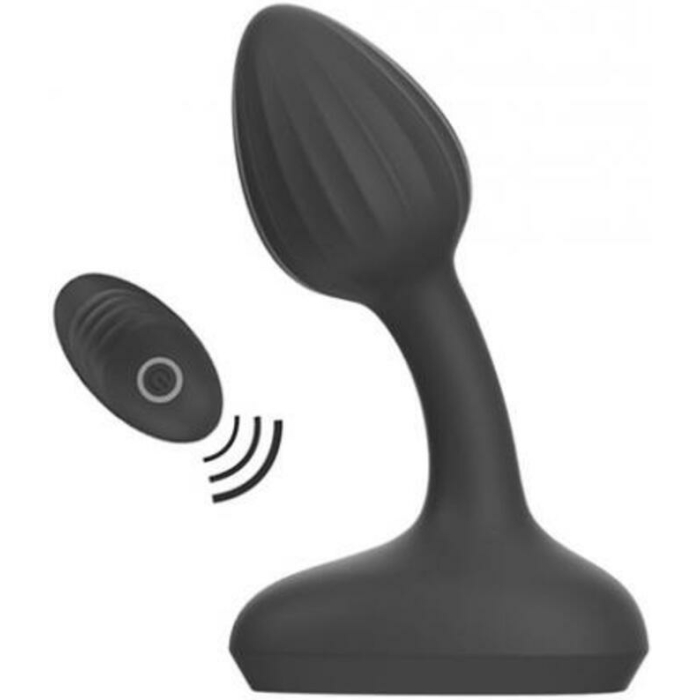 Pink Elephant Dreamer Rechargeable Vibe W/remote - Black - Image 1