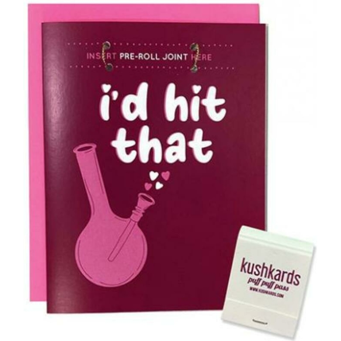 I'd Hit That Greeting Card W/matchbook - Image 1
