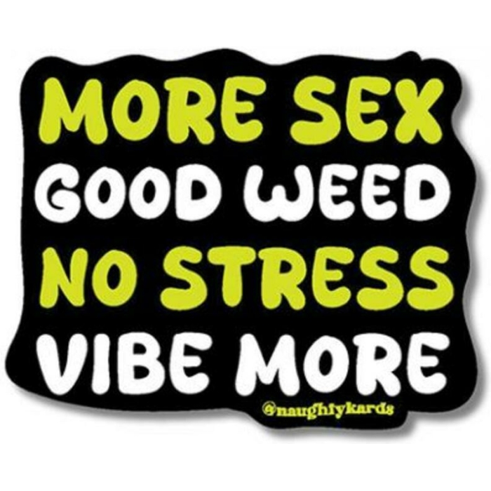 More Sex Sticker - Pack Of 3 - Image 1