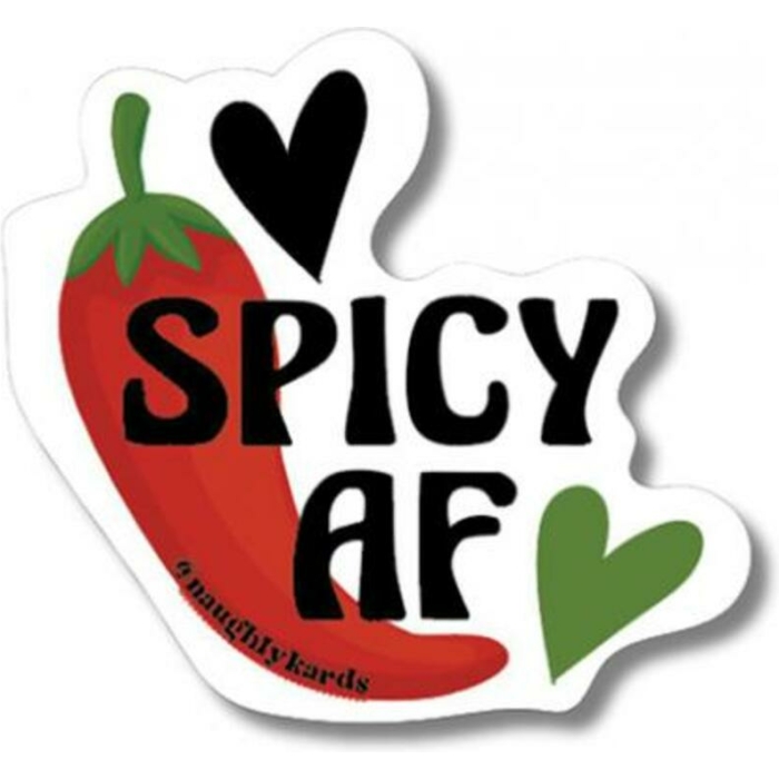 Spicy Af Sticker - Pack Of 3 - Image 1