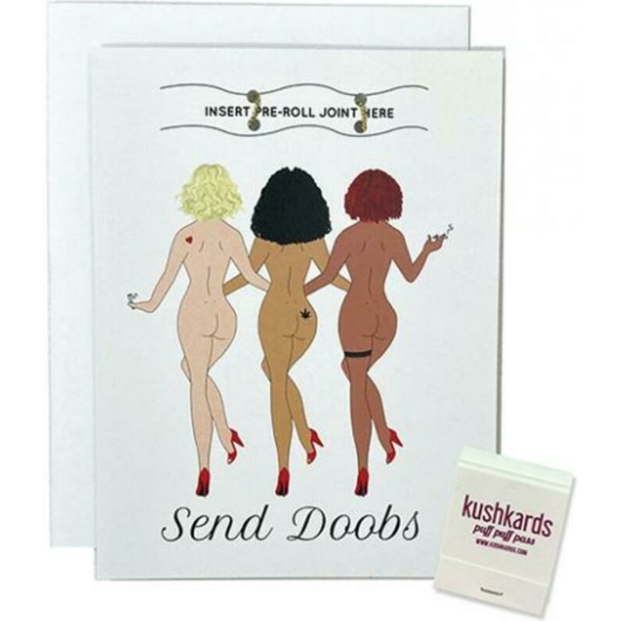 Send Doobs Greeting Card W/matchbook - Image 1
