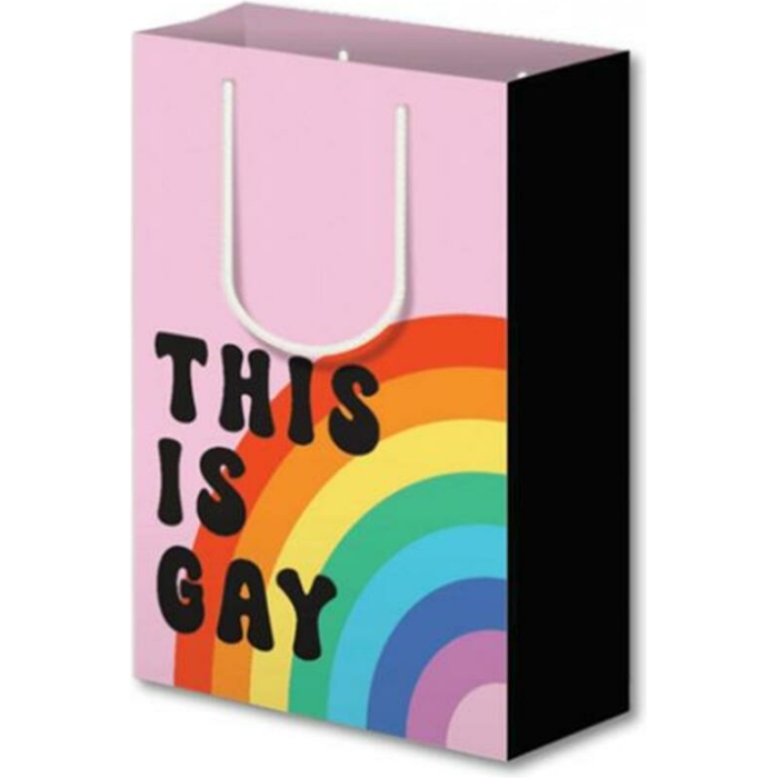 This Is Gay Rainbow Gift Bag - Image 1