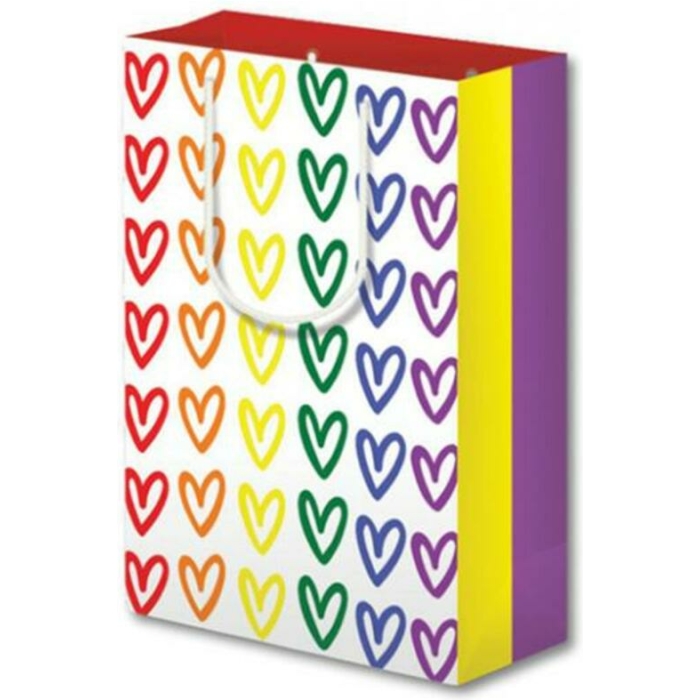 Pride Hearts Gift Bag - Image 1