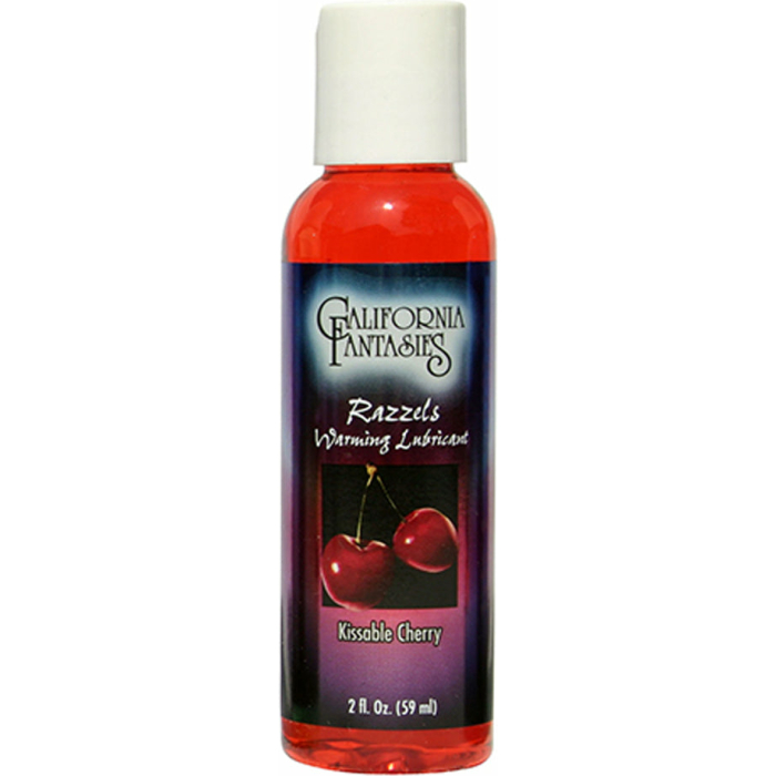 Razzels Warming Lubricant - 2.5 oz Kissable Cherry - Image 1