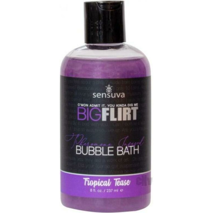 Big Flirt Tropical Tease Bubble Bath 8 Oz. - Image 1