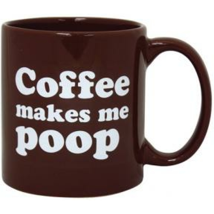 Attitude mug coffee makes me poop - 22 oz - Image 1