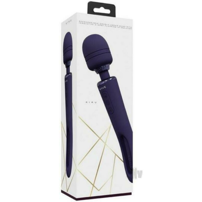 Kiku Double Ended Wand Purple - Image 1