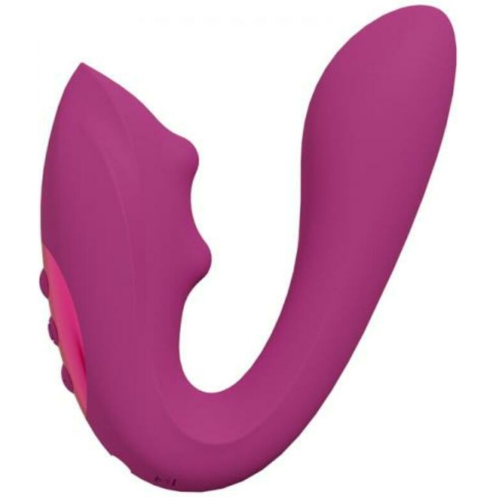 Vive Yumi Rechargeable Triple Motor G-spot Finger Motion Vibrator And Flickering Tongue Stimulator P - Image 1