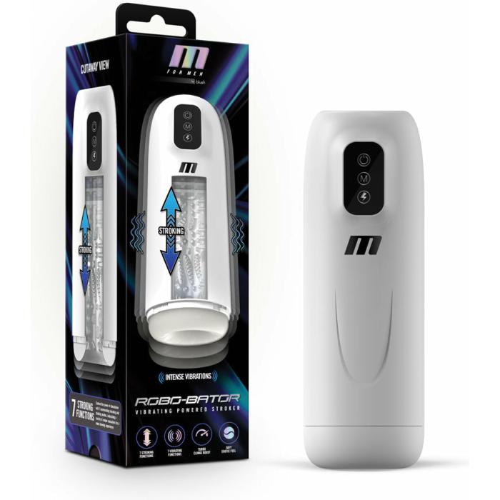 M For Men Robo-bator White - Image 1