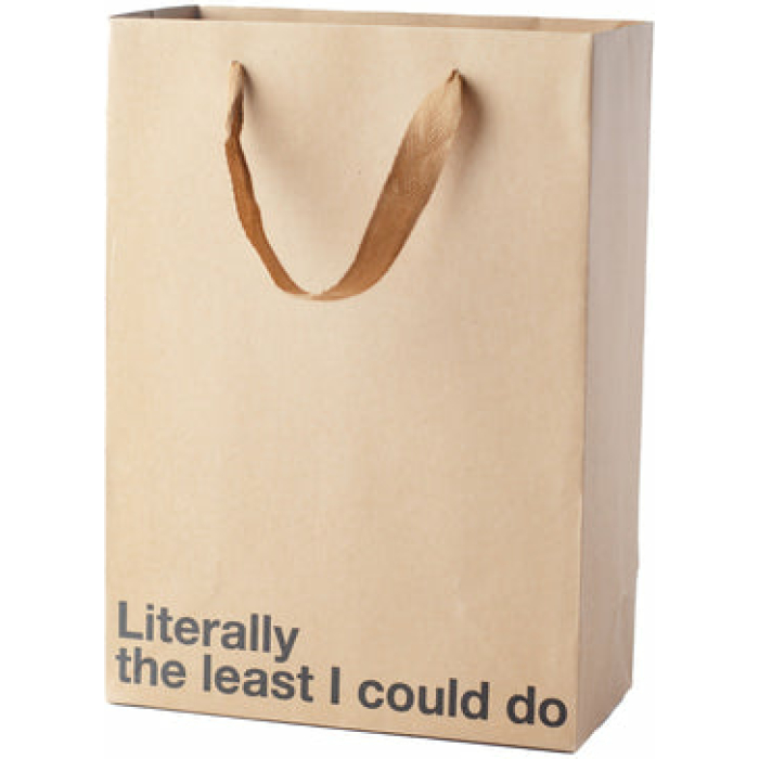 Snarky Gift Bags Literally The Least 3pk - Image 1
