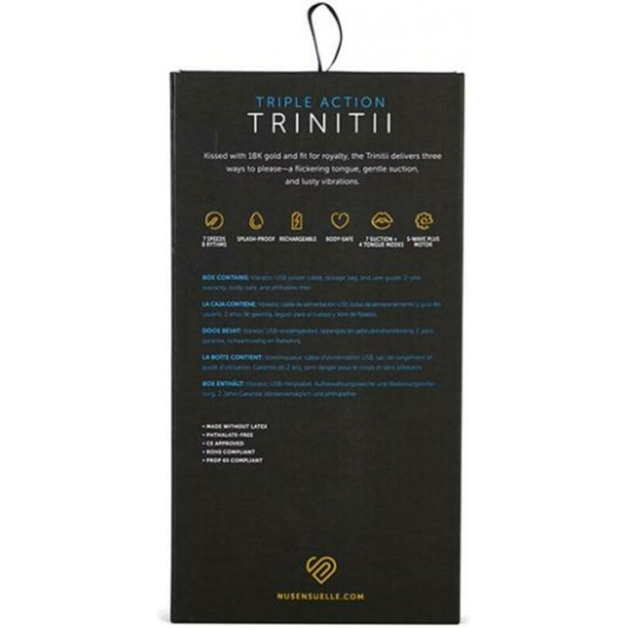Sensuelle Trinitii Suction Tongue 18k - Image 2