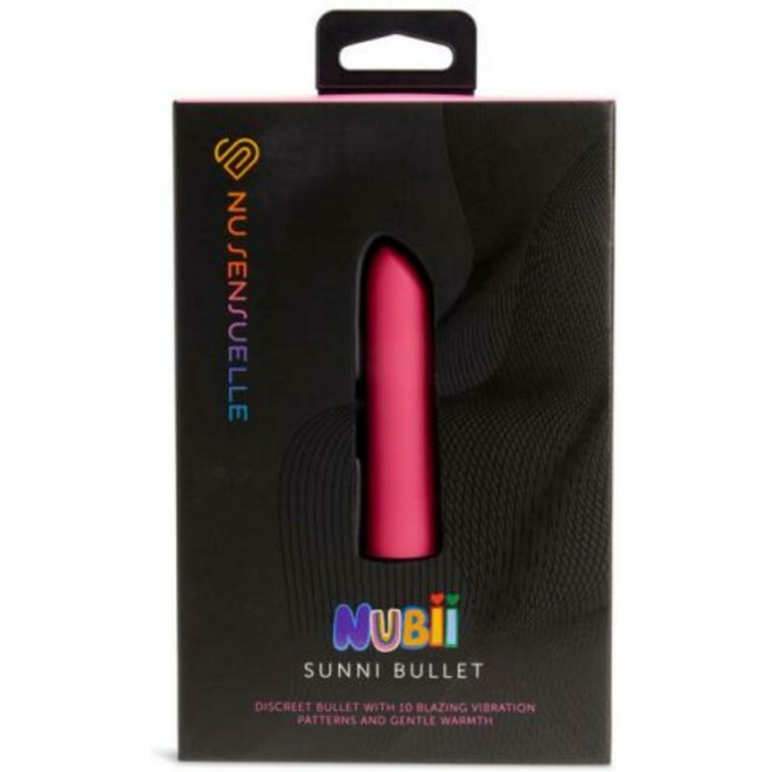 Nu Sensuelle Sunni Nubii Warming Bullet Pink - Image 1