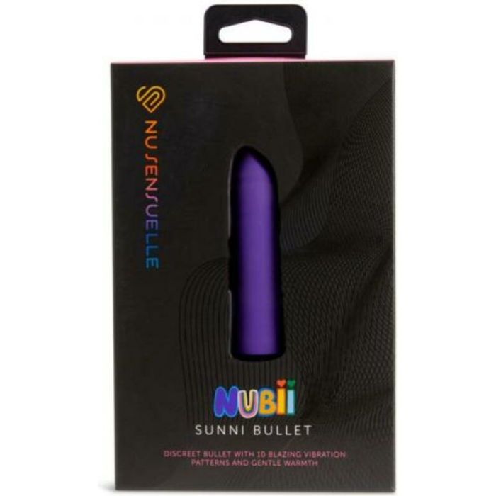 Nu Sensuelle Sunni Nubii Warming Bullet Purple - Image 1