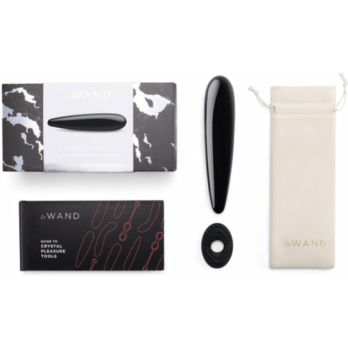 Le Wand Crystal Wand Black Obsidian - Image 1