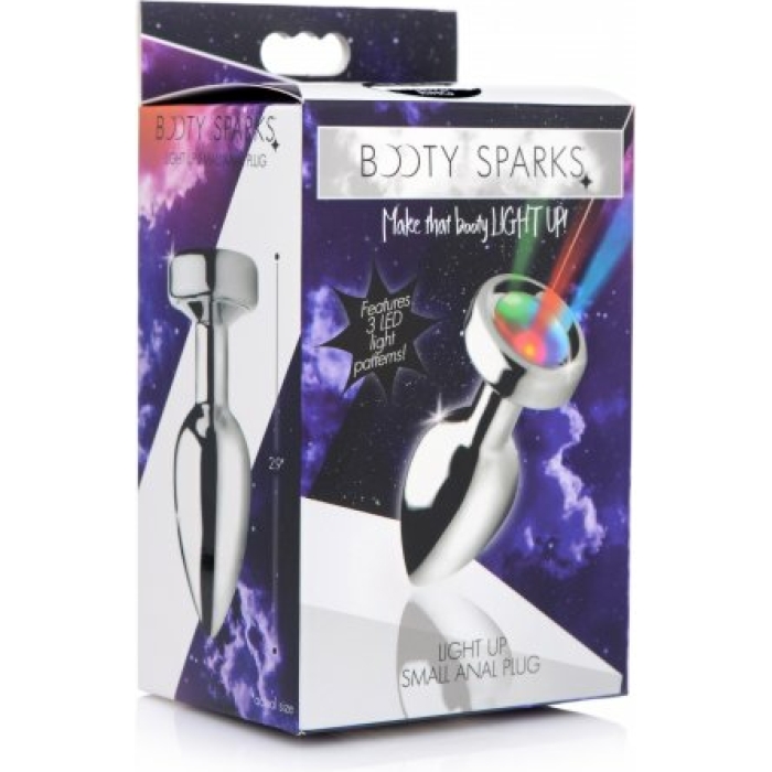 Booty Sparks Light Up Anal Plug - Small - Image 1