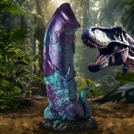 Dino-dick Silicone Dildo - Xl