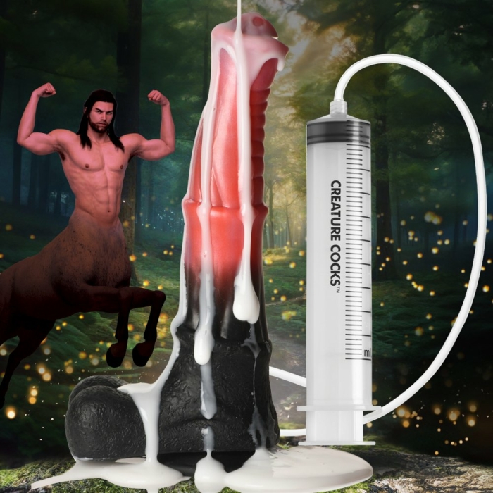 Centaur Explosion Squirting Silicone Dildo - Image 1