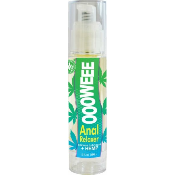 Oooweee Anal Relaxing Silicone Lubricant W/hemp Seed Oil 1.7oz - Image 1