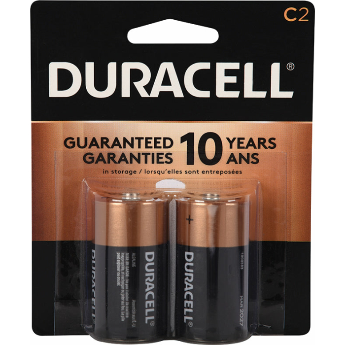 Duracell Batteries C (2 Pack) - Image 1