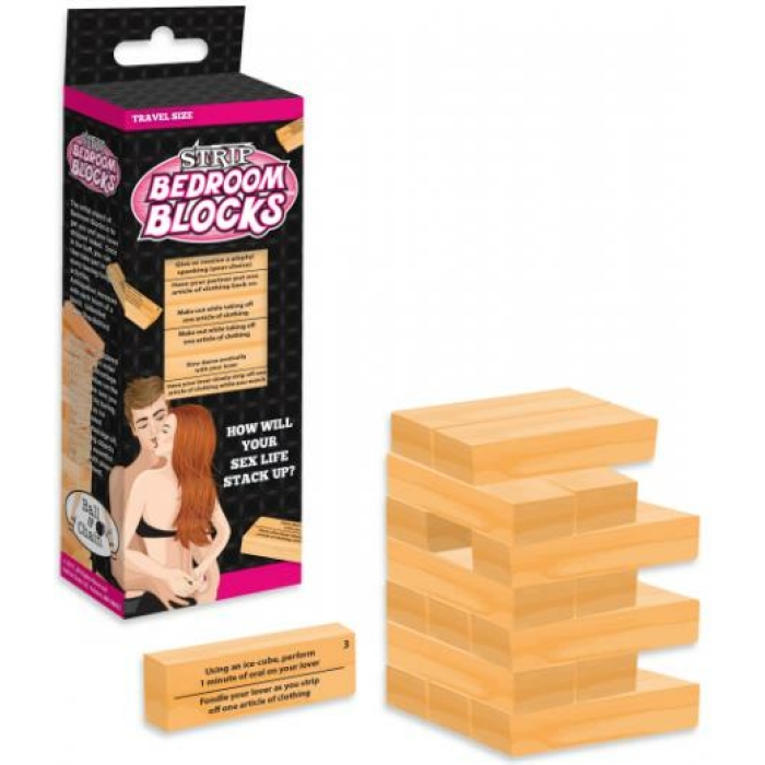 Strip Bedroom Blocks Game Travel Size - Image 2