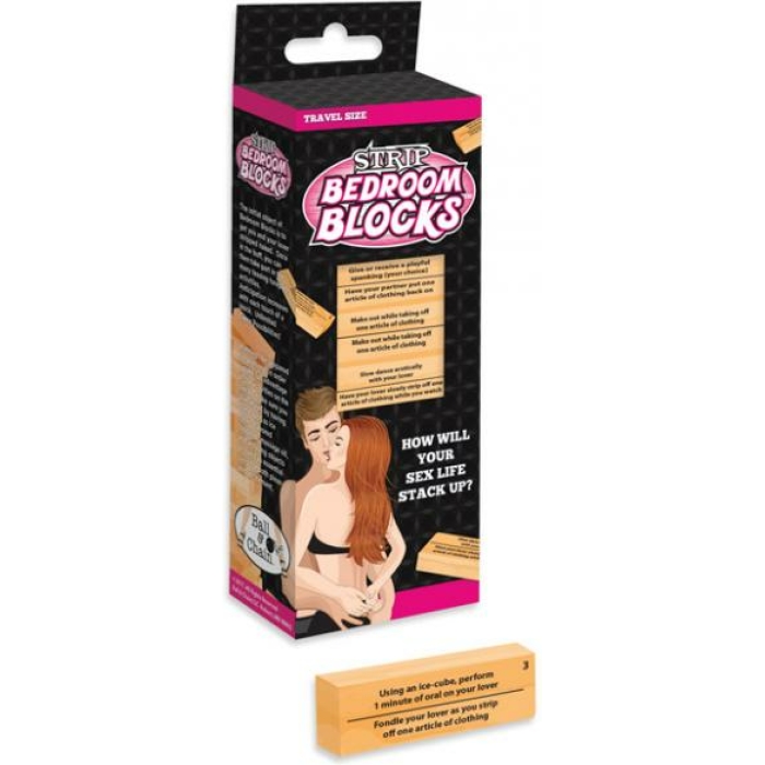 Strip Bedroom Blocks Game Travel Size - Image 1