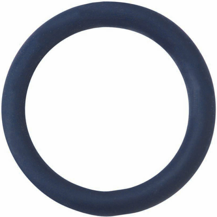 Spartacus 1.25 Rubber Cock Ring -  Blue - Image 1