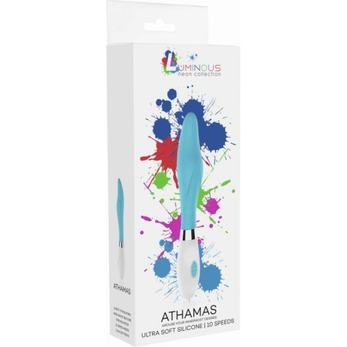 Athamas Ultra Soft Silicone 10 Speeds Turquoise - Image 2