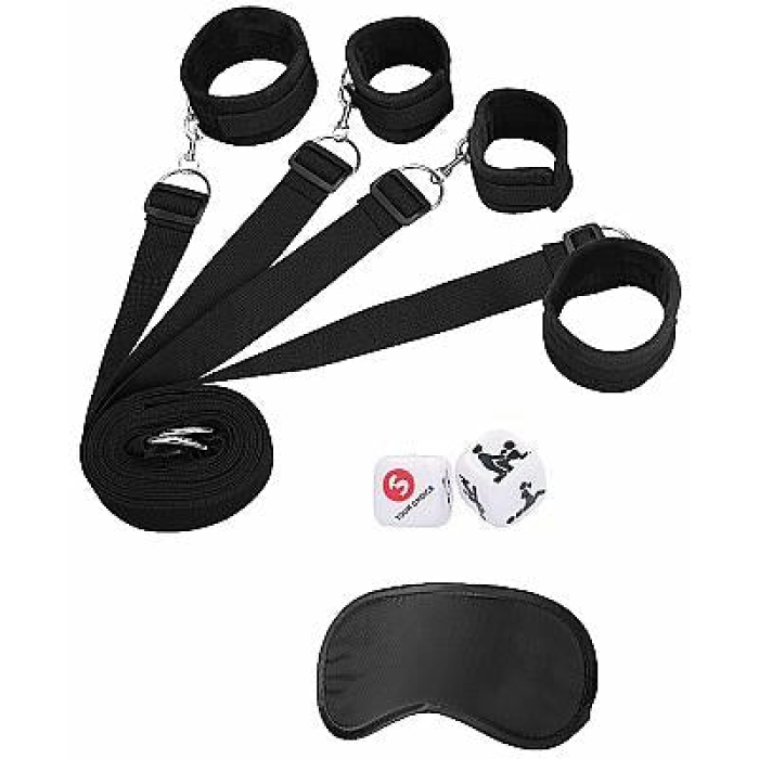 Ouch!  Binding Restraint Kit Black - Image 1