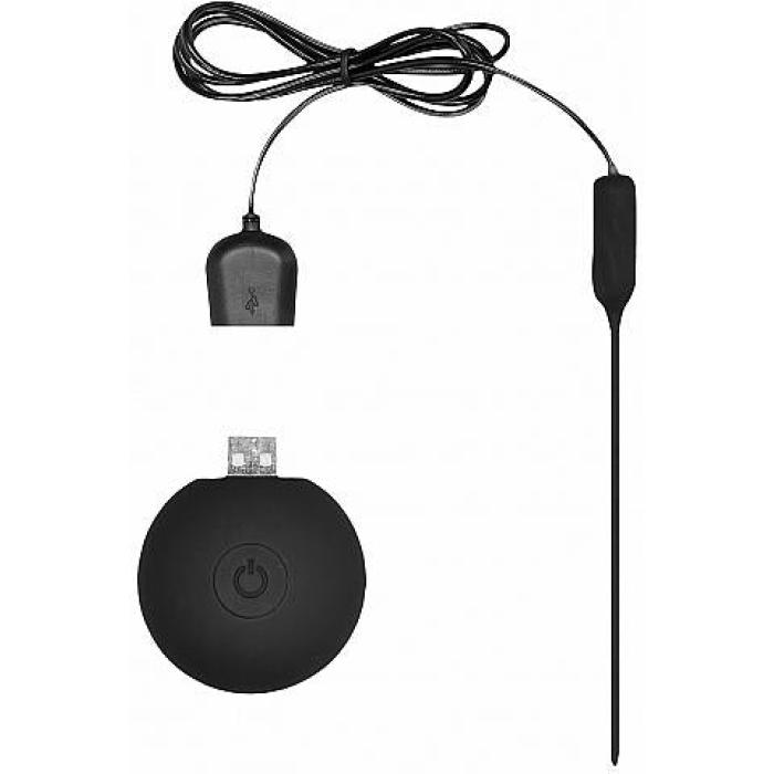 Silicone Rechargeable Vibrating Plug Remote Controlled - Urethra - Image 1