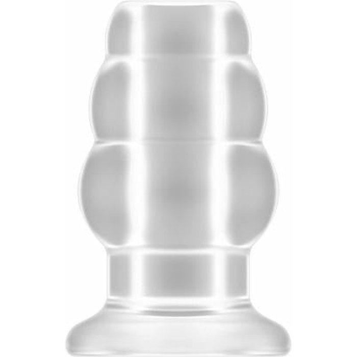 Sono No 50 Medium Hollow Tunnel Butt Plug 4 inches Translucent - Image 1