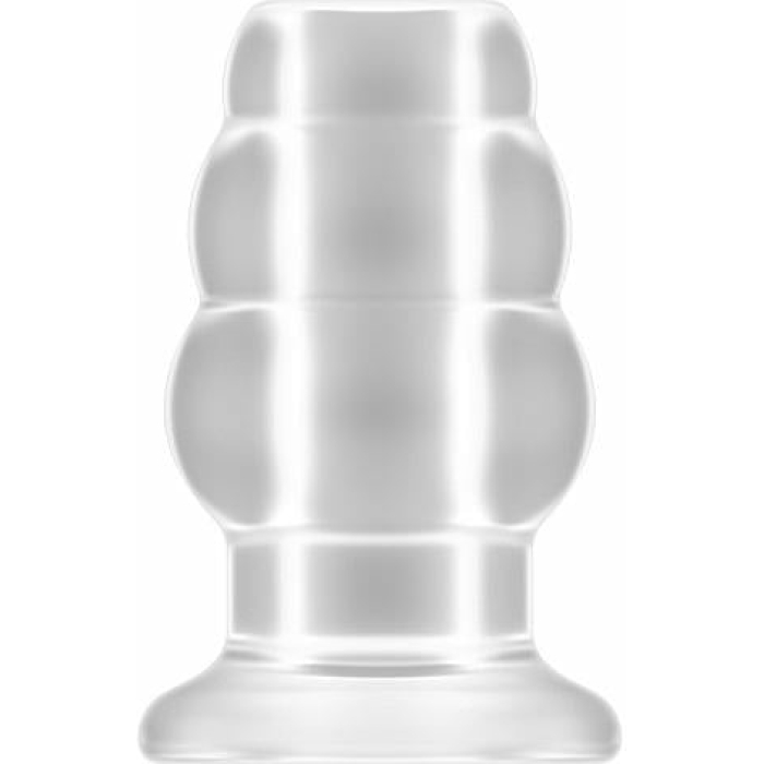 Sono No 51 Large Hollow Tunnel Butt Plug 5 Inches Translucent - Image 1