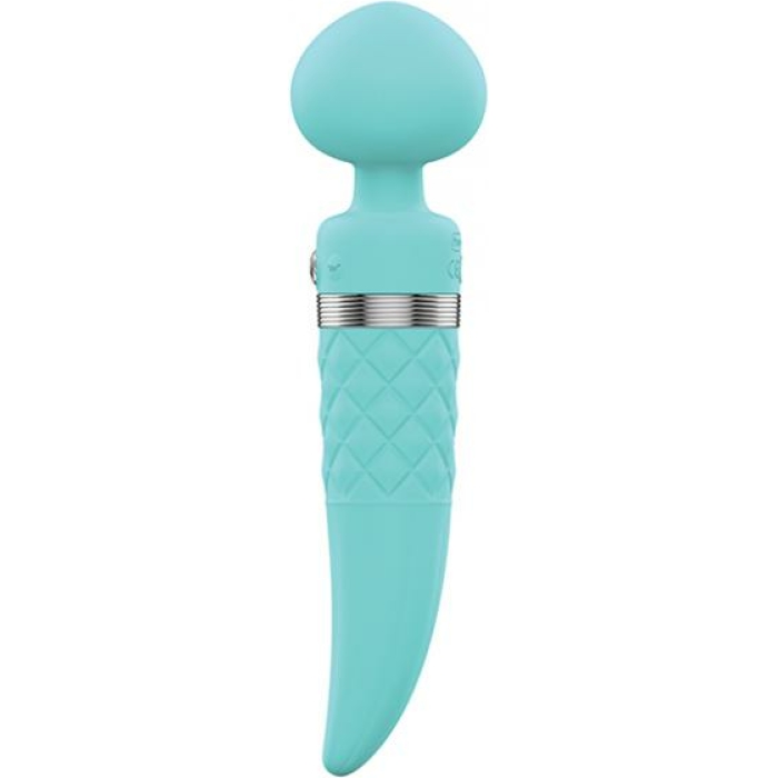 Pillow Talk Sultry Massager Wand Teal - Image 2