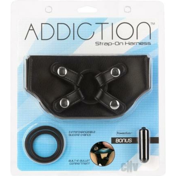 Addiction Strap On Harness Black - Image 1