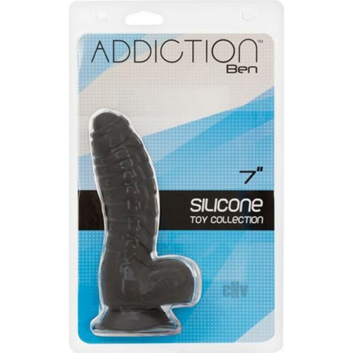 Addiction Ben 7 inches Dildo Black - Image 3