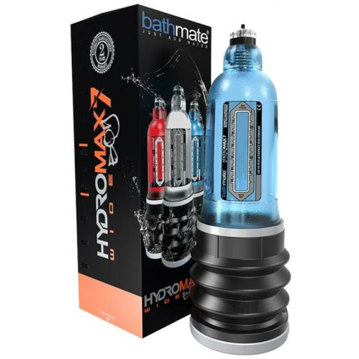 Bathmate Hydromax 7 Wide Boy Penis Pump Blue 5 inches to 7 inches - Image 3