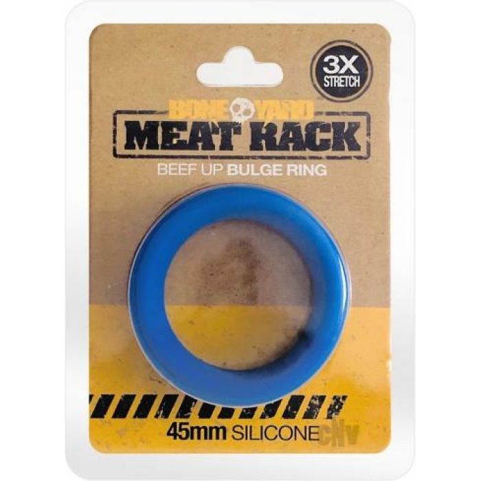 Boneyard Meat Rack Cock Ring Blue - Image 1