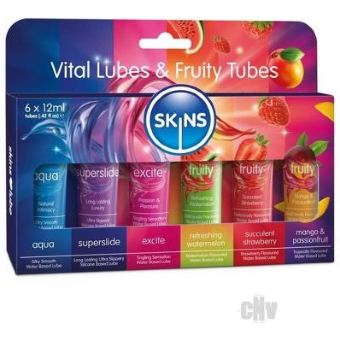 Skins Sampler Tube 12ml 6pk Asst - Image 1