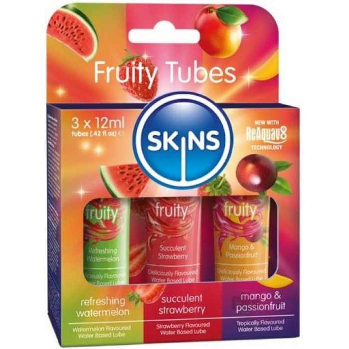 Skins Sampler Tube 12ml 3pk Fruity - Image 1