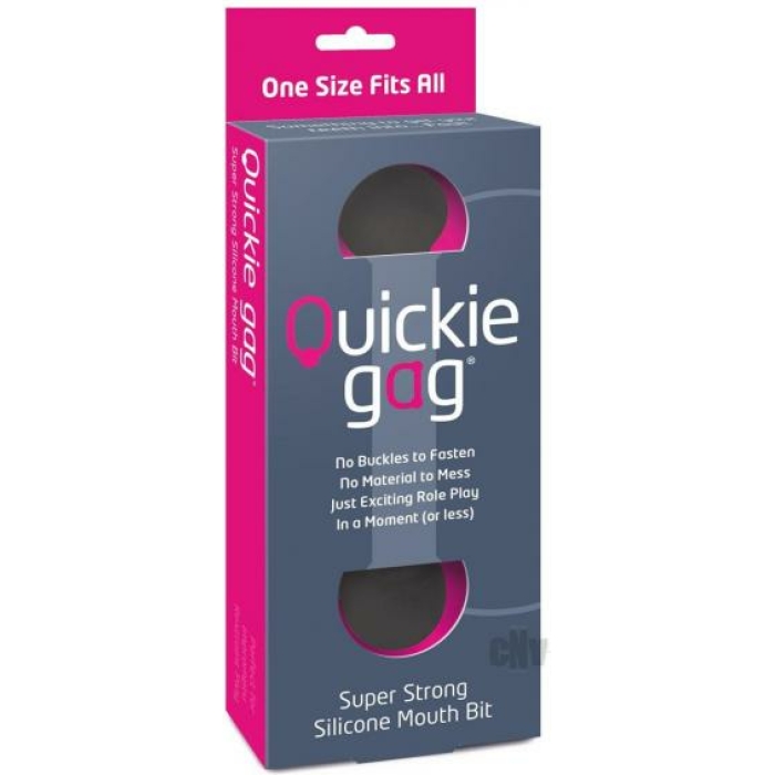Quickie Bit Gag Black - Image 1