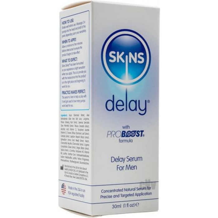 Skins Natural Delay Serum 30ml - Image 1